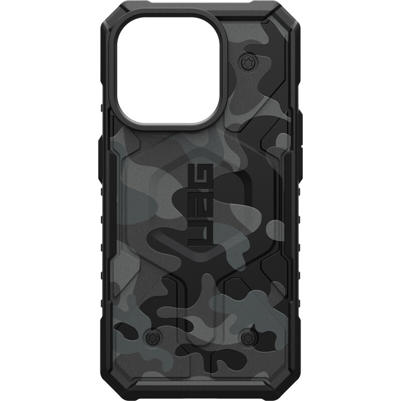 Urban Armor Gear Ochranný kryt na iPhone 15 Pro - UAG, Pathfinder SE MagSafe Midnight Camo