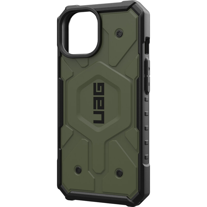 Urban Armor Gear Ochranný kryt na iPhone 15 - UAG, Pathfinder MagSafe Olive Drap