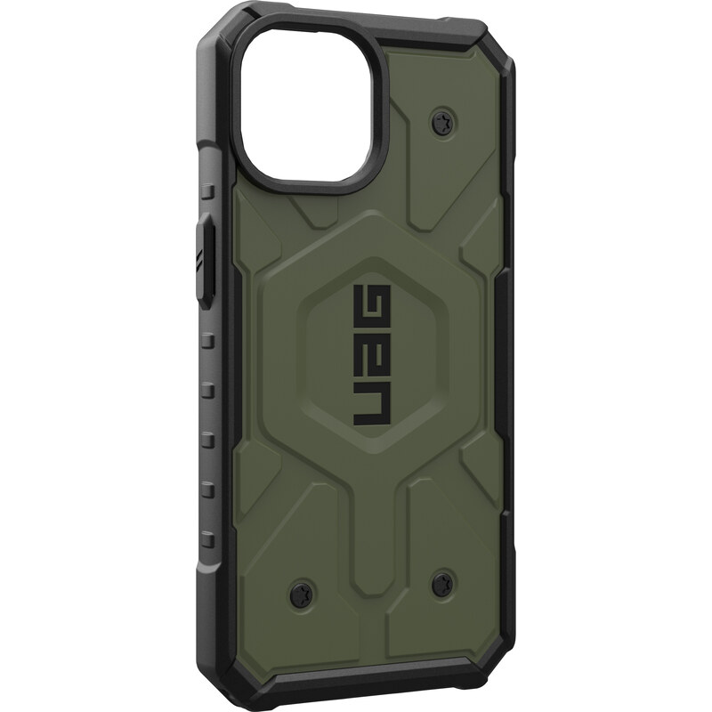 Urban Armor Gear Ochranný kryt na iPhone 15 - UAG, Pathfinder MagSafe Olive Drap