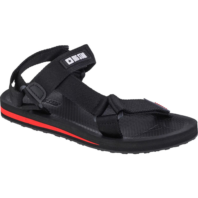 Černé dámské sandály Big Star Sandals DD274A282
