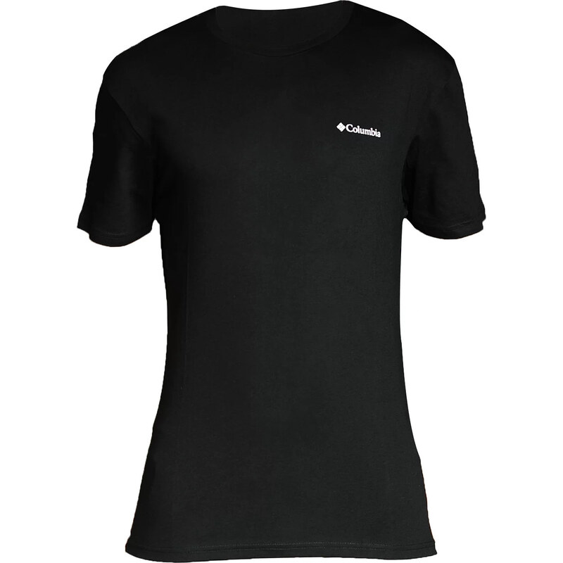 Černé pánské tričko Columbia CSC Basic Logo SS Tee Černá