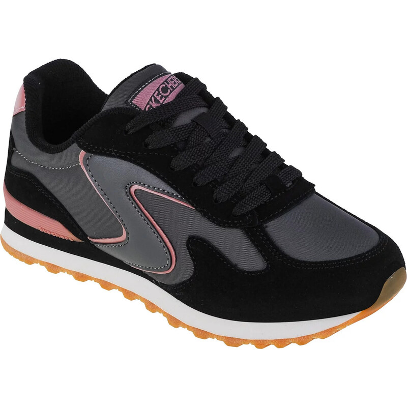 ČERNO-ŠEDÉ TENISKY SKECHERS OG 85 Šedá