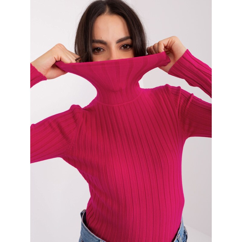 P-M Sweater-PM-SW-1087.09-fuchsia 107005493