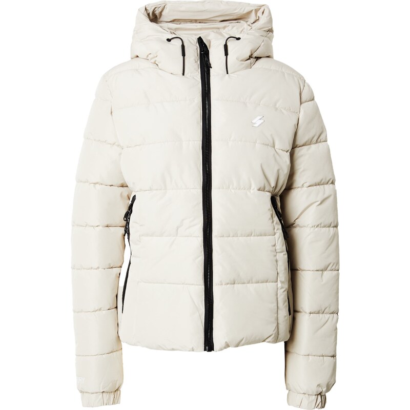 Superdry & Co Přechodná bunda Spirit krémová 114300930