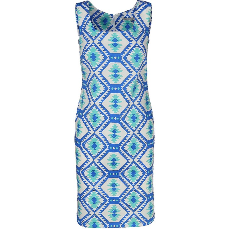 PERSO Womans Comfortable womens sleveless dress with print 111102899