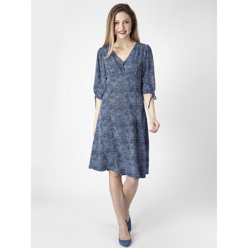PERSO Womans Light womens dress with puff sleeves 111102896