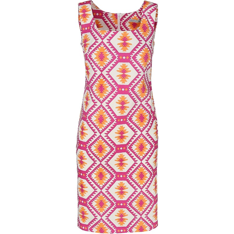 PERSO Womans Comfortable womens sleveless dress with print 111102900