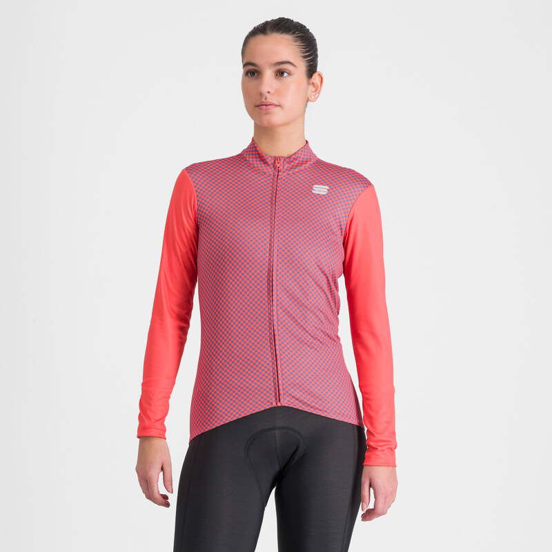 Sportful CHECKMATE dámský THERMAL dres pompelmo mulled grape 112726833