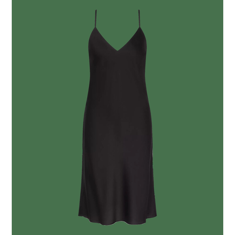 Dámská noční košile Silky Sensuality NDW X - BLACK - černá 0004 - TRIUMPH