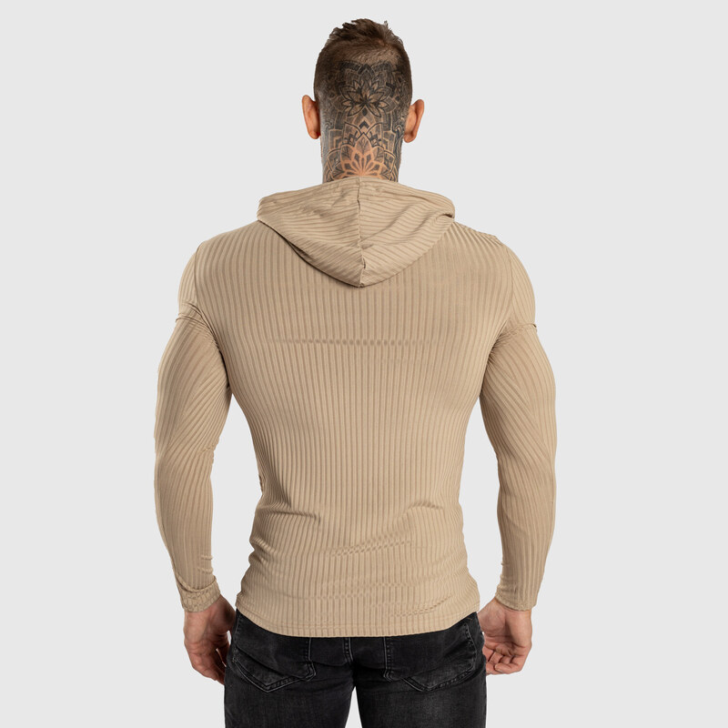 Pánské tričko s dlouhým rukávem Iron Aesthetics Stringer, khaki