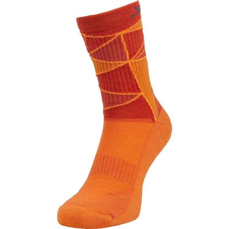 Unisex zateplené ponožky Silvini Vallonga oranžová