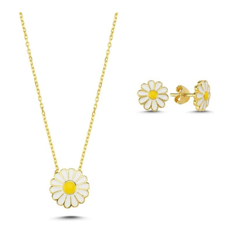 Olivie Sada šperků SEDMIKRÁSKA GOLD 7808 85843778