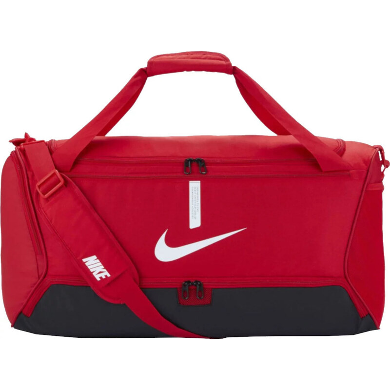 Červená sportovní brašna Nike Academy Team M 85890121