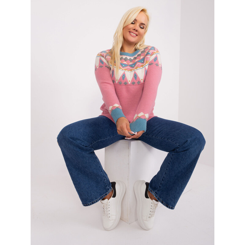 P-M Sweater-PM-SW-PM837.31X-dark pink 107005756