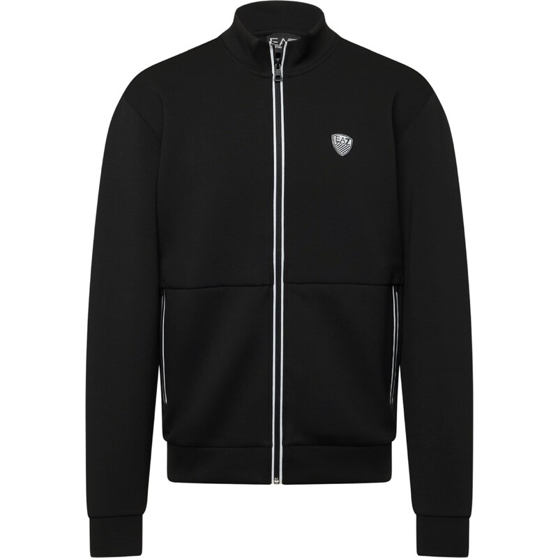 EA7 Emporio Armani Mikina černá / bílá