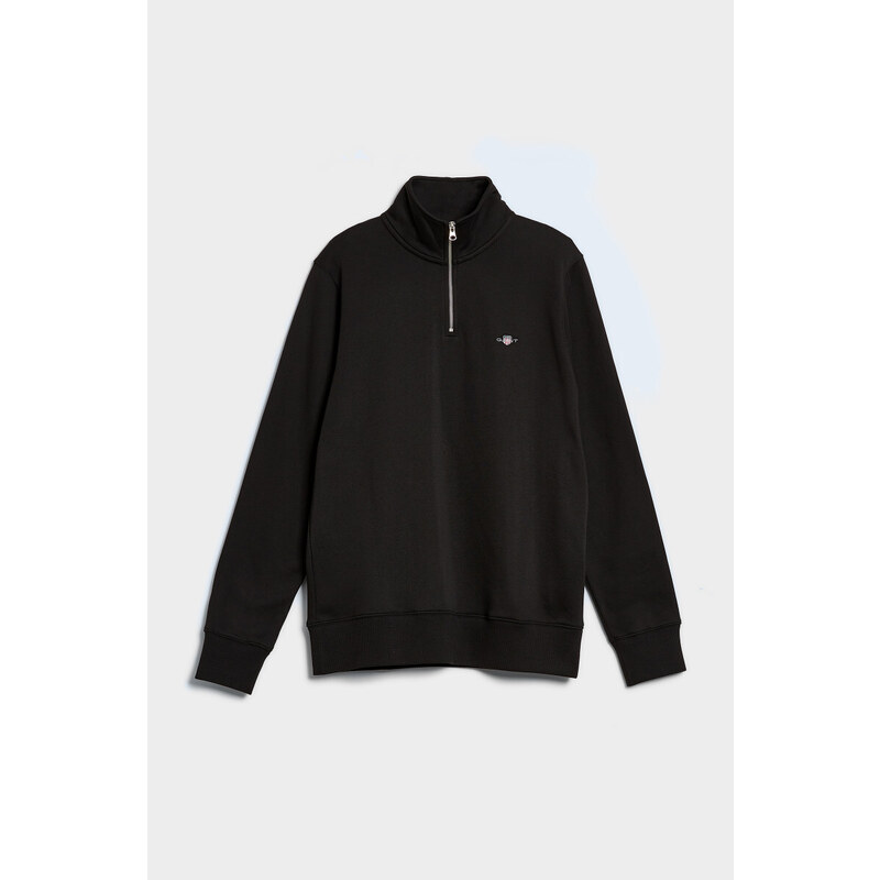 MIKINA GANT REG SHIELD HALF ZIP SWEAT černá S