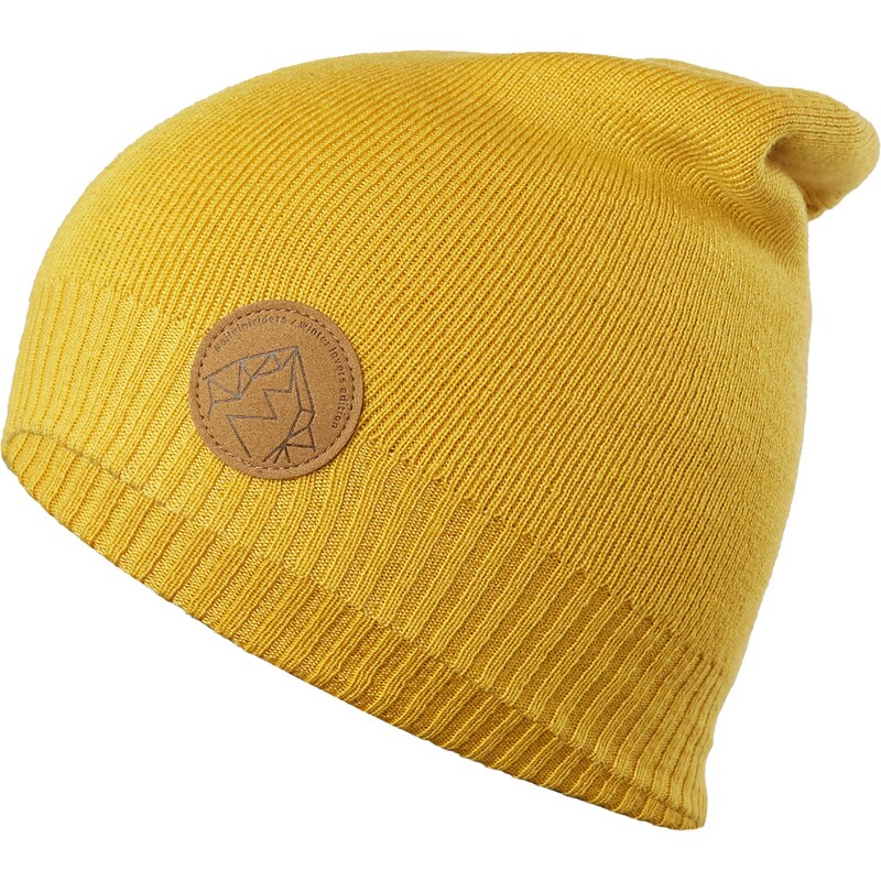 Unisex pletená čepice Silvini Verde žlutá 85863146