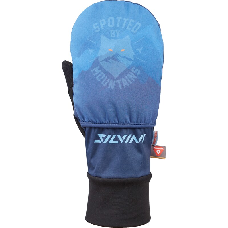 Unisex primaloft rukavice Silvini Montignoso modrá 85863166