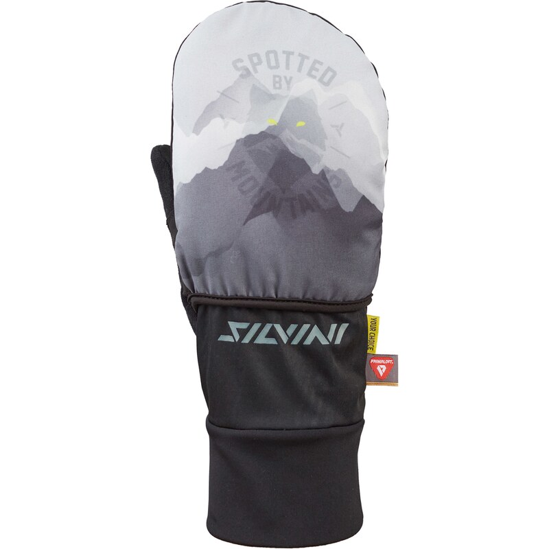 Unisex primaloft rukavice Silvini Montignoso černá 85863165