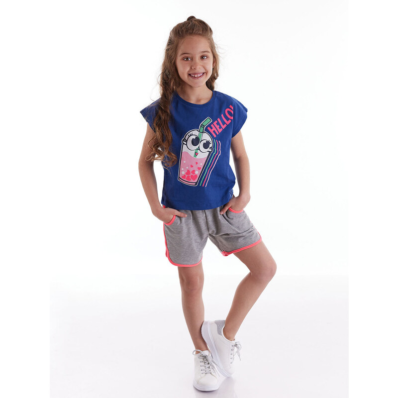 mshb&g Hello Milkshake Girls Shorts Set