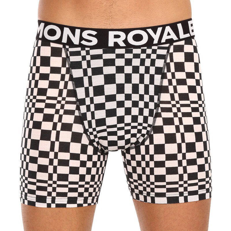 Pánské boxerky Mons Royale merino vícebarevné (100088-2169-650)