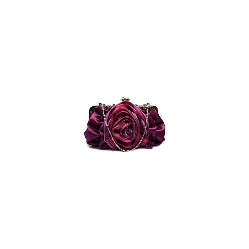 LightInTheBox Shidaili Handmade Flower Decorate Evening Bag/Clutches(Purple)