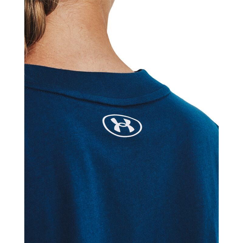 Dámské tričko Under Armour Collegiate Crest Crop SS