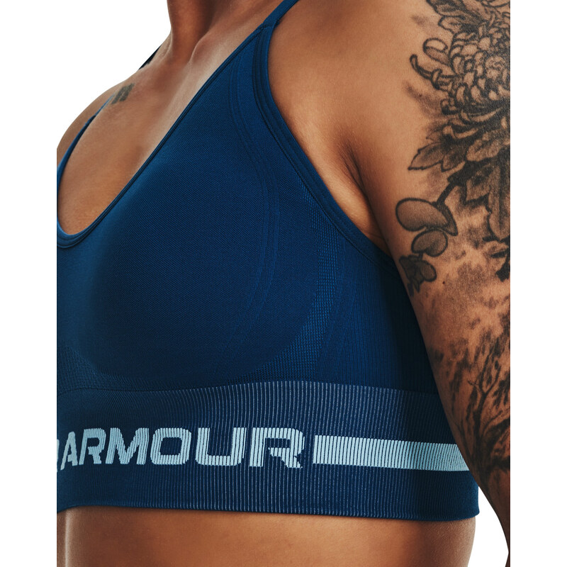 Dámská kompresní podprsenka Under Armour Seamless Low Long Bra