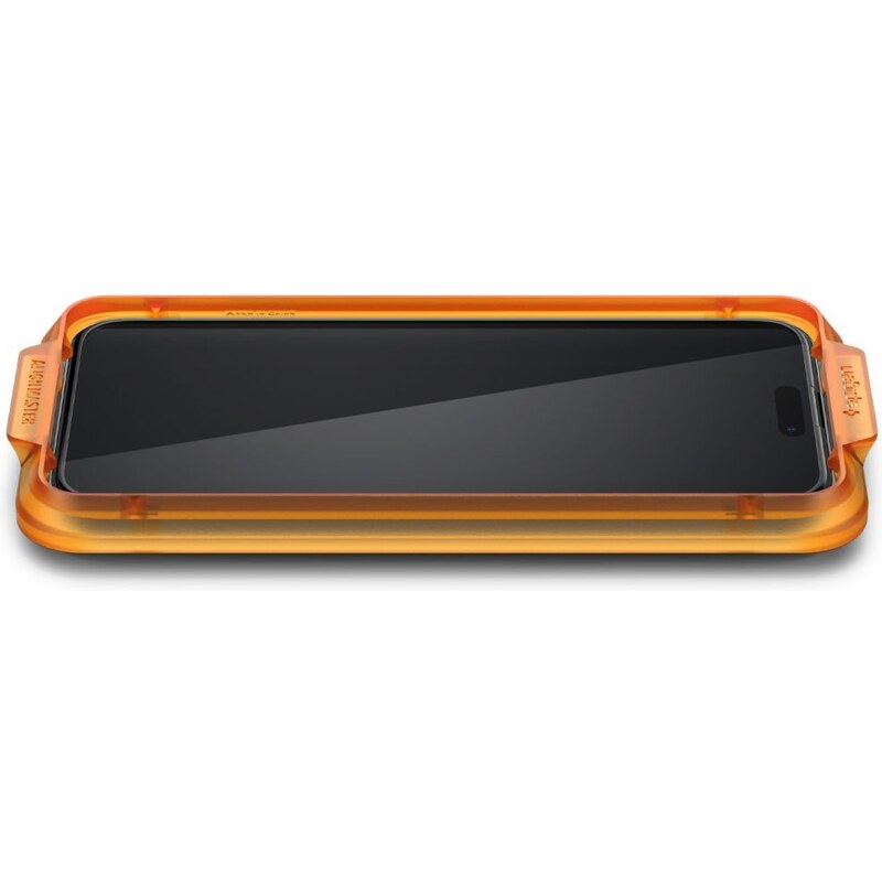 Ochranné tvrzené sklo na iPhone 15 Pro - Spigen, AlignMaster FC (2ks s aplikátorem)