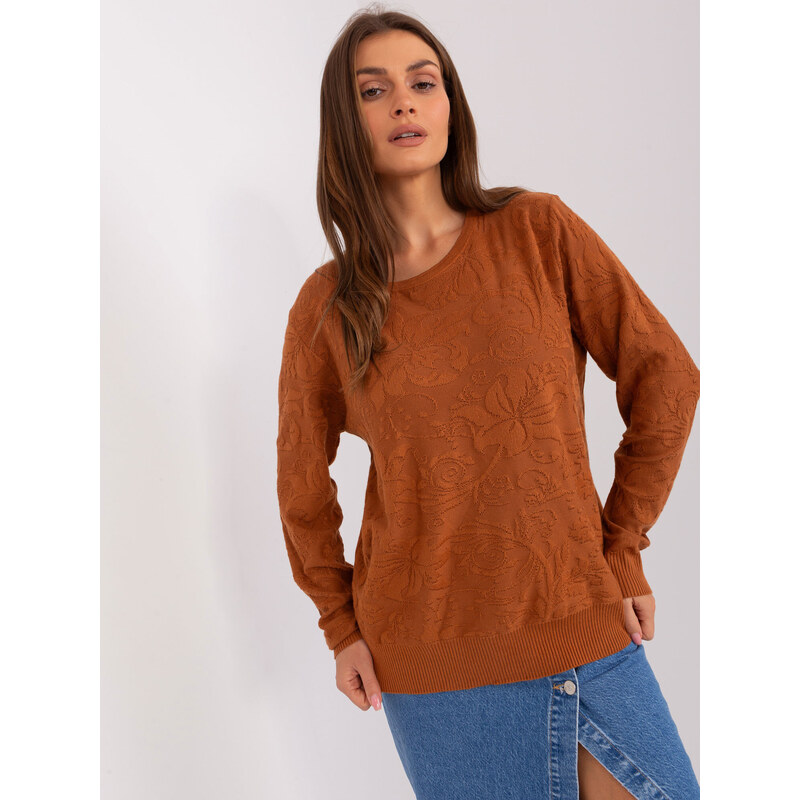 Wool Fashion Italia Sweater-AT-SW-2231A.00P-light brown