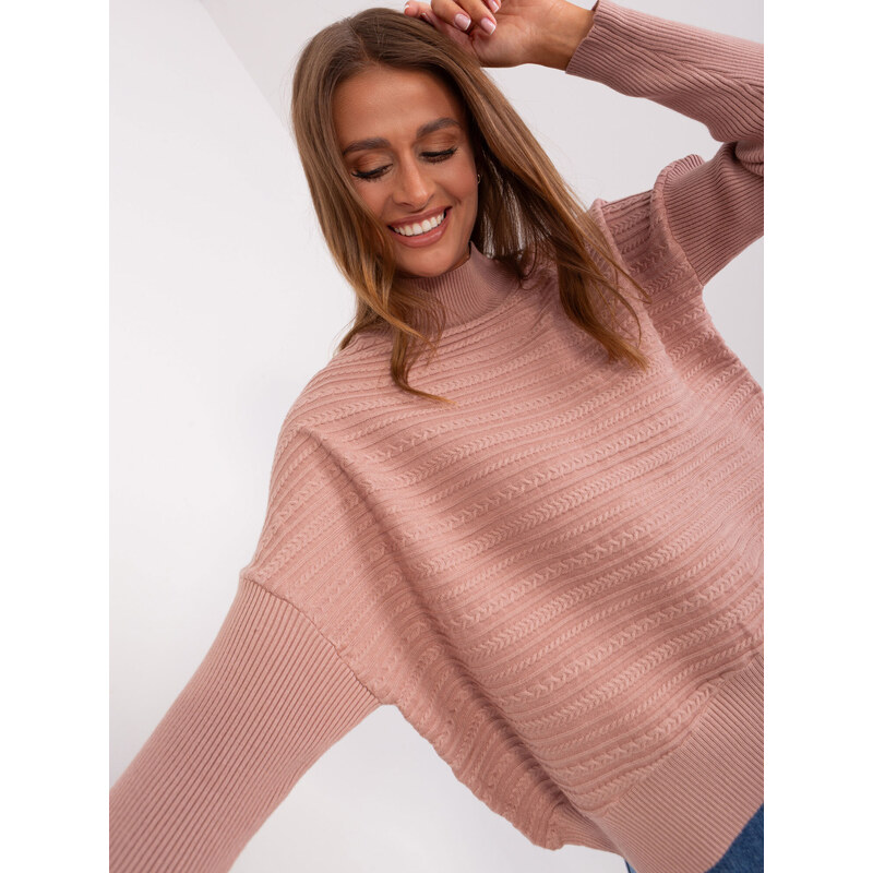 Wool Fashion Italia Sweater-AT-SW-2368.36X-Dark Pink