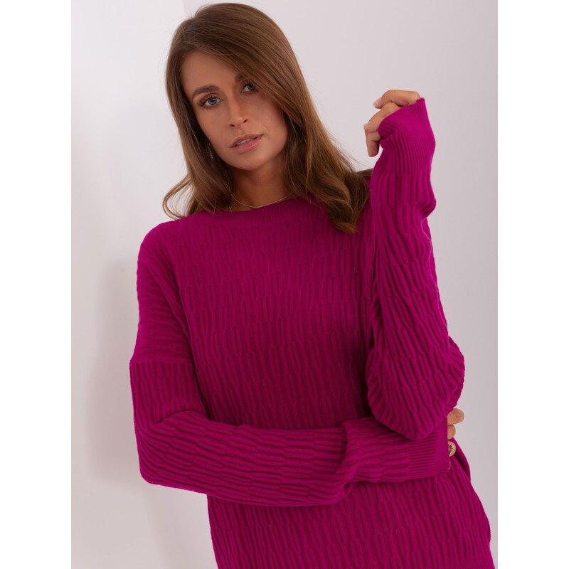 Wool Fashion Italia Sweater-AT-SW-2338.14P-purple