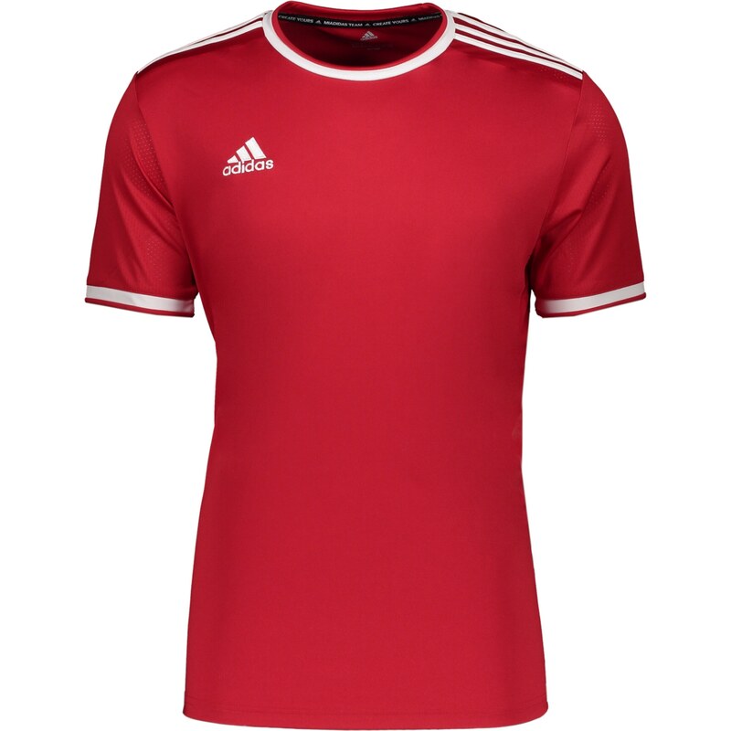 ADIDAS SPORTSWEAR Funkční tričko červená / bílá