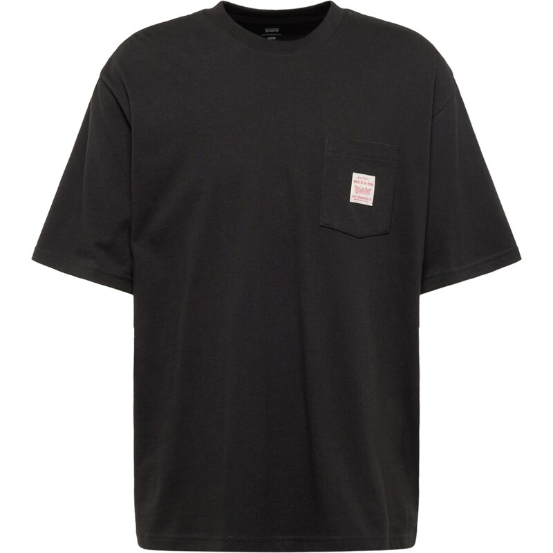 LEVIS  Tričko Workwear Tee červená / černá / bílá