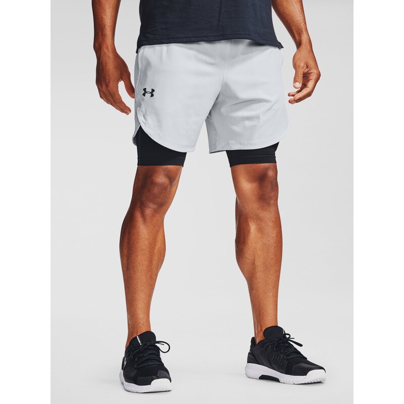 Under Armour Kraťasy UA Stretch-Woven Shorts-GRY - Pánské