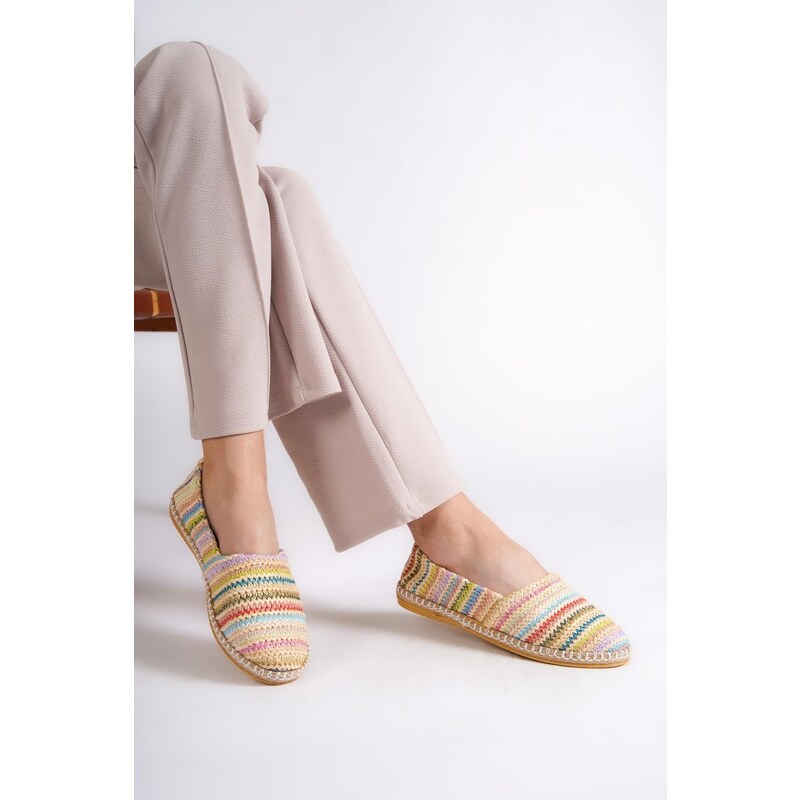 Capone Outfitters Women's Capone Open Multi Espadrilles