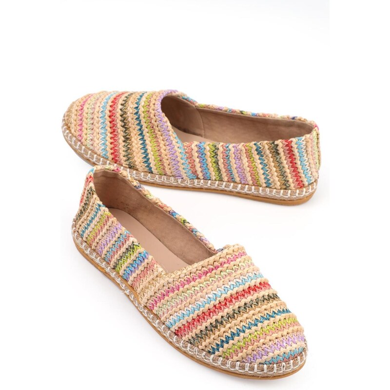 Capone Outfitters Women's Capone Open Multi Espadrilles