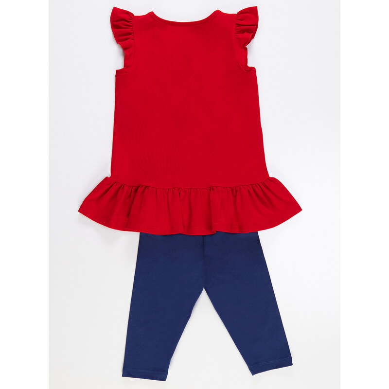 Denokids Sailor Cat Girl Child Tunic Leggings Suit