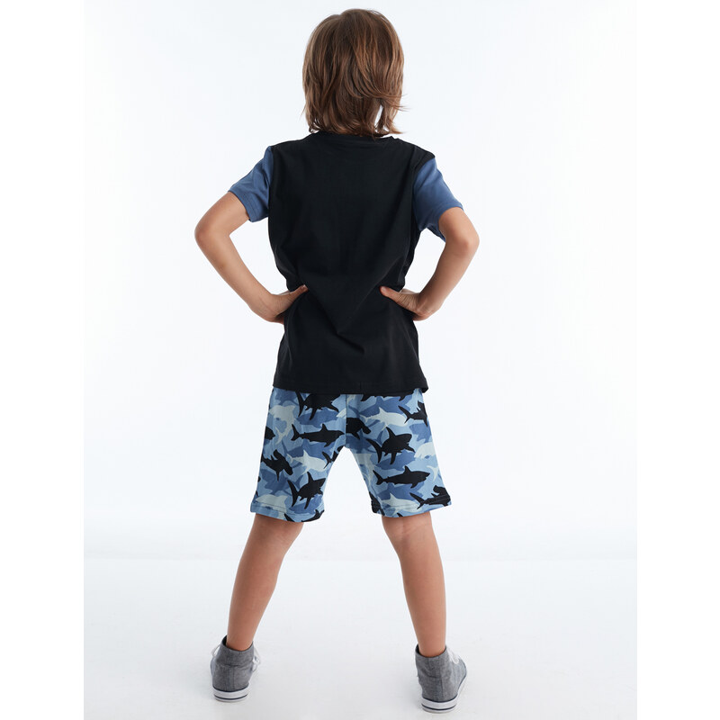 mshb&g Shark Boy T-shirt Shorts Set