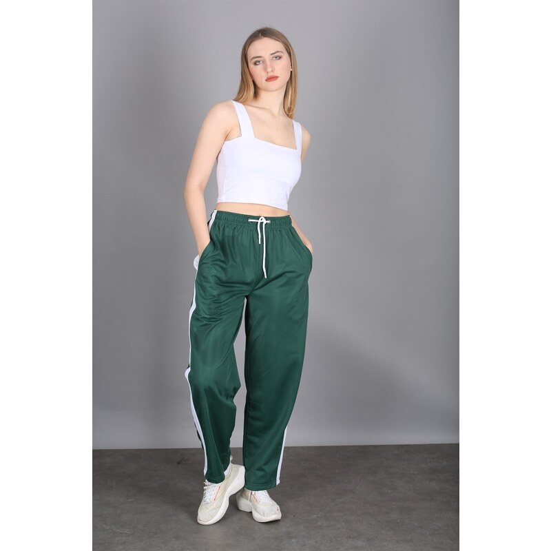 Madmext Mad Girls Green Loose Fit Tracksuit