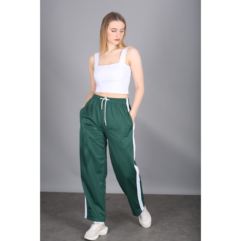 Madmext Mad Girls Green Loose Fit Tracksuit