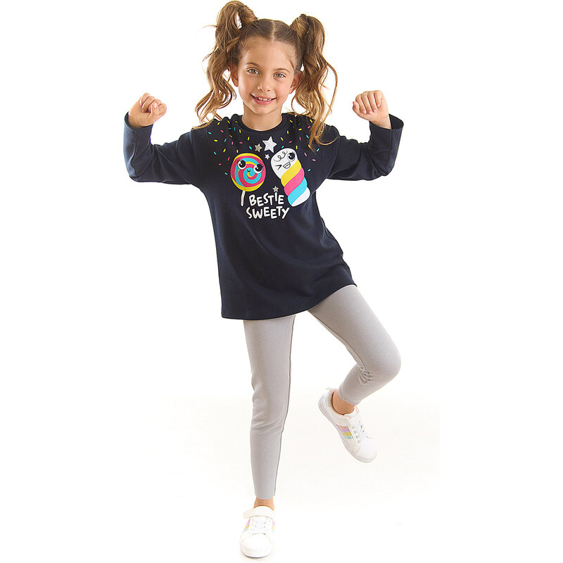 mshb&g Mushi Colorful Candy Girls' T-shirts and Leggings Set