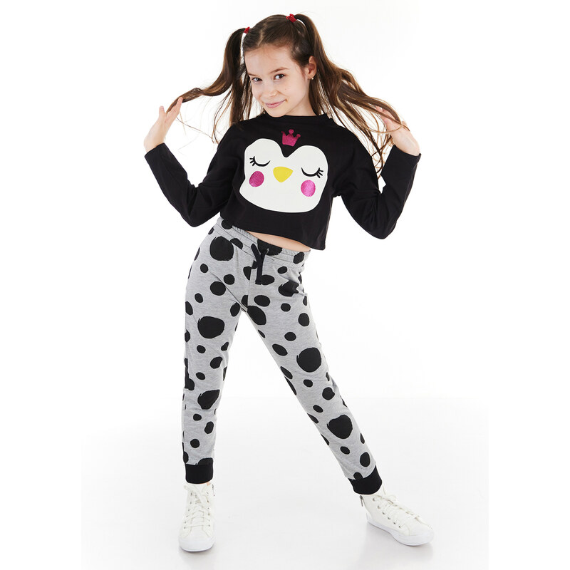 Denokids Princess Penguin Girls Kids T-shirt Pants Suit