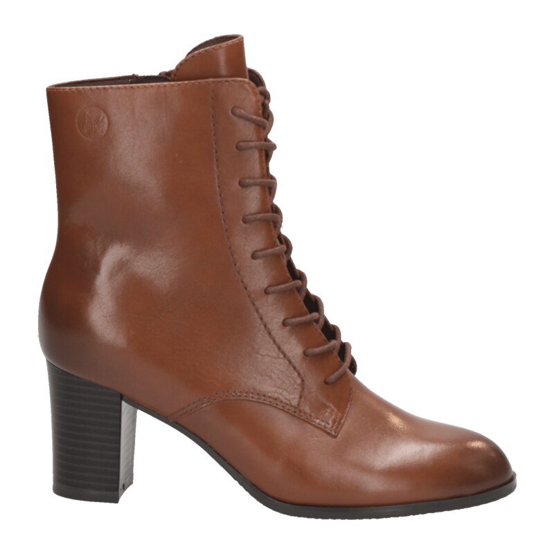 Vysoká elegantní kotníková obuv Caprice 9-25105-41 hnědá.5 85917140