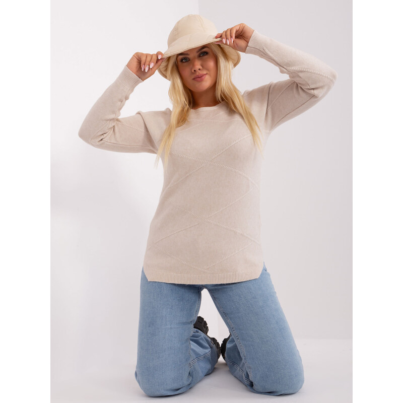 P-M Sweater-PM-SW-PM-3905.13-light beige 107005472