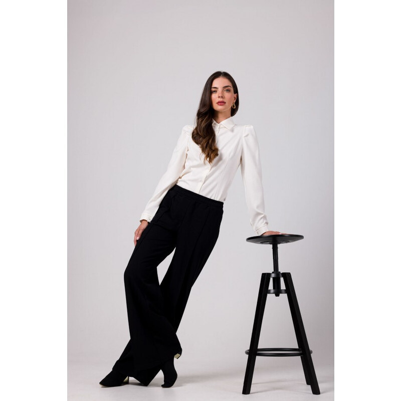 BeWear B275 Kalhoty s předním prošíváním - černé 85926515