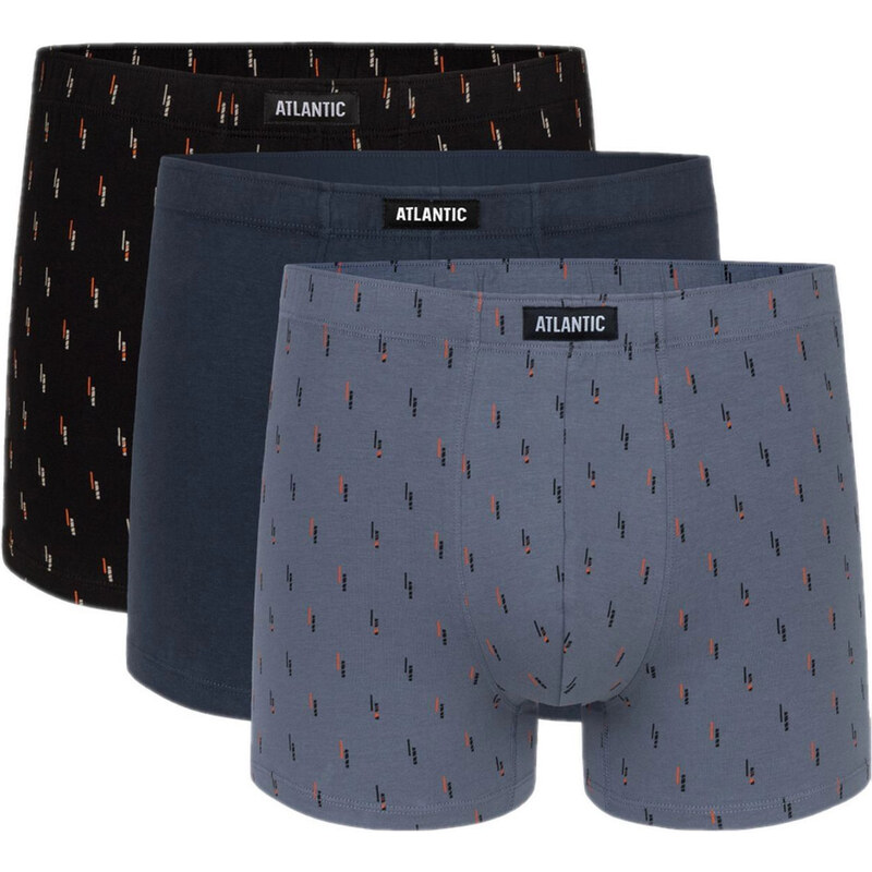 Pánské boxerky 025/04 3-pack - Atlantic