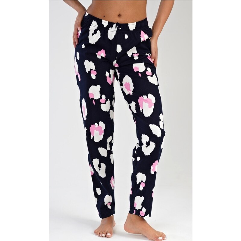 Pyžamové kalhoty dámské dlouhé Vienetta Secret JANA 04814VS