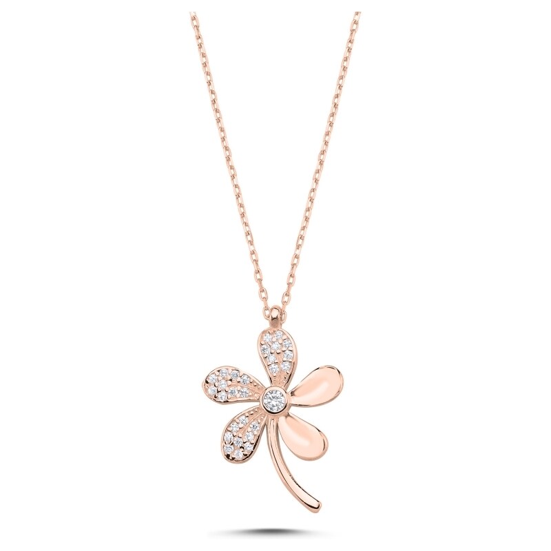 Olivie Stříbrný náhrdelník DAISY ROSE 7817