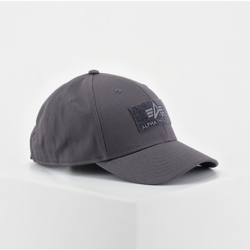 Alpha Industries Kšiltovka Velcro Cap vintage grey 83880334